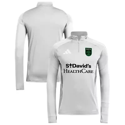 MLS Austin FC 2025 AEROREADY Quarter-Zip Long Sleeve Training Top
