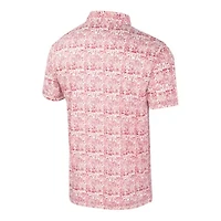 NCAA Ohio State Buckeyes Big & Tall Allover Polo