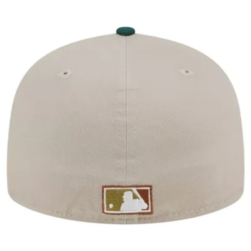 Cooperstown Teams Natural/Hunter Florida Marlins Collection Lifestyle Tree Bark Fill 59FIFTY Fitted Hat