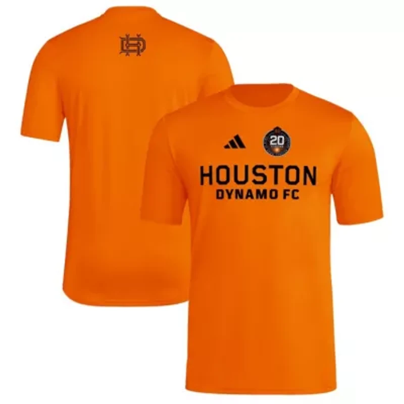 MLS Houston Dynamo FC 2025 Jersey Hook AEROREADY T-Shirt