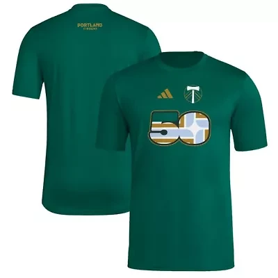 MLS Portland Timbers 2025 Jersey Hook AEROREADY T-Shirt