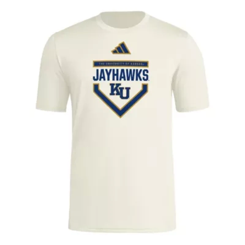 NCAA Kansas Jayhawks Aeroready Home Plate Pre-Game T-Shirt
