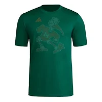 Miami (FL) Hurricanes NCAA Locker Local Impression AEROREADY T-Shirt