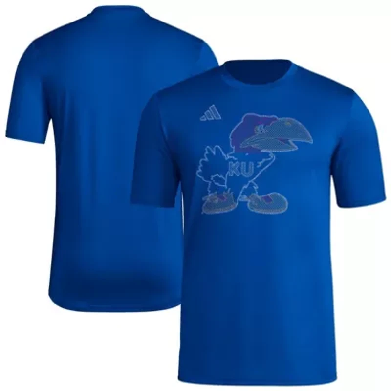 NCAA Kansas Jayhawks Locker Local Impression AEROREADY T-Shirt