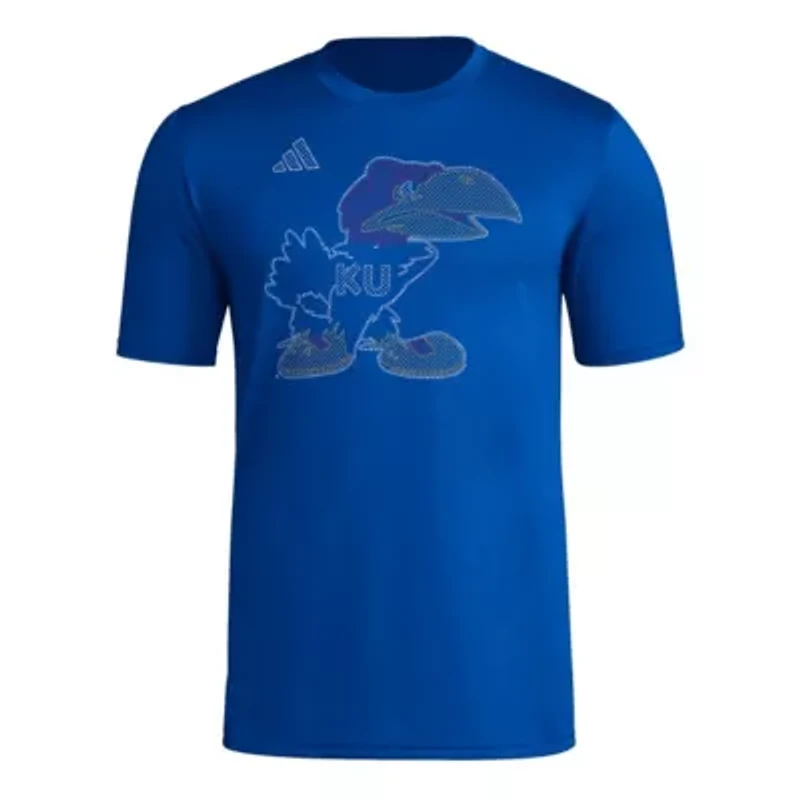 NCAA Kansas Jayhawks Locker Local Impression AEROREADY T-Shirt