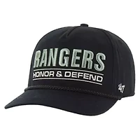 NHL New York Rangers OHT Military Appreciation Homeland Honor and Defend Hitch Adjustable Hat