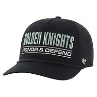 NHL Vegas Golden Knights OHT Military Appreciation Homeland Honor and Defend Hitch Adjustable Hat