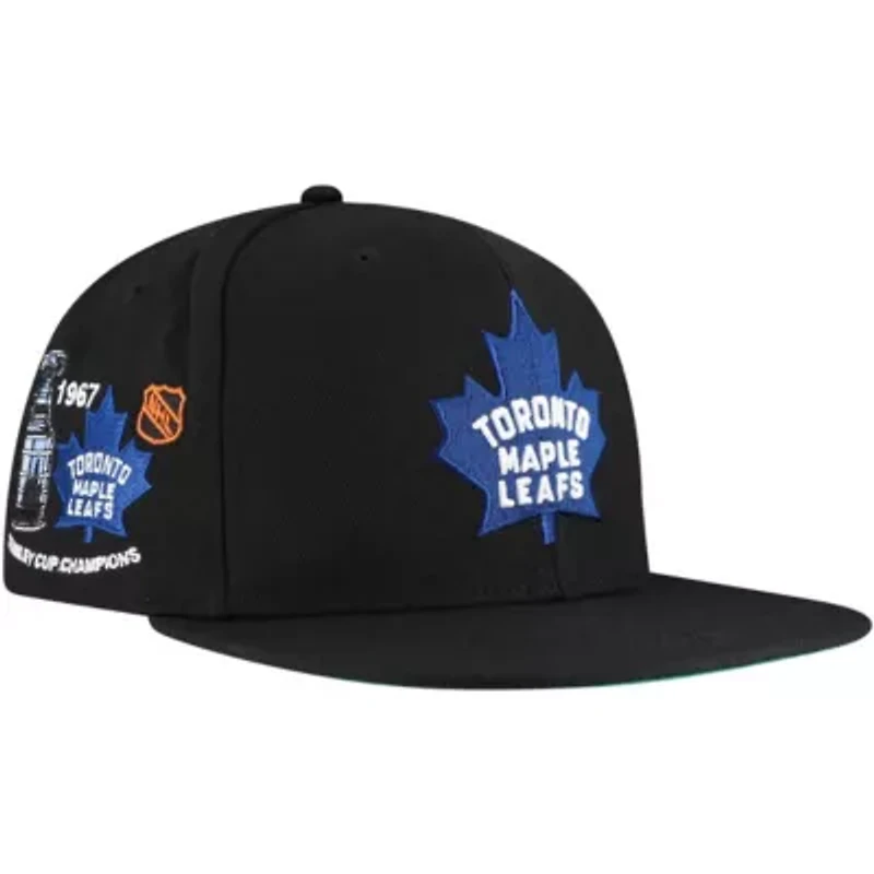 NHL Toronto Maple Leafs Core Top Spot Snapback Hat