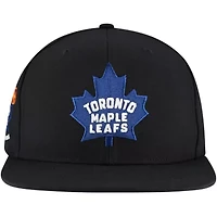 NHL Toronto Maple Leafs Core Top Spot Snapback Hat