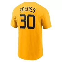 MLB Nike Paul Skenes Pittsburgh Pirates Fuse Name & Number T-Shirt