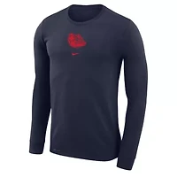 Gonzaga University Bulldogs NCAA Nike Basketball Shootaround Long Sleeve T-Shirt