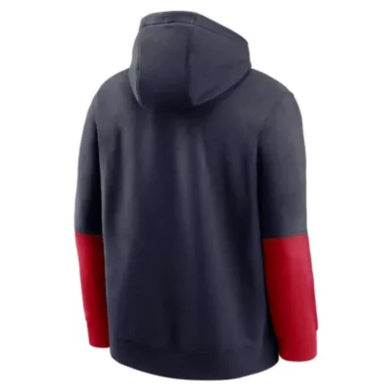 NCAA Nike Ole Miss Rebels 2024 Sideline Club Fleece Pullover Hoodie
