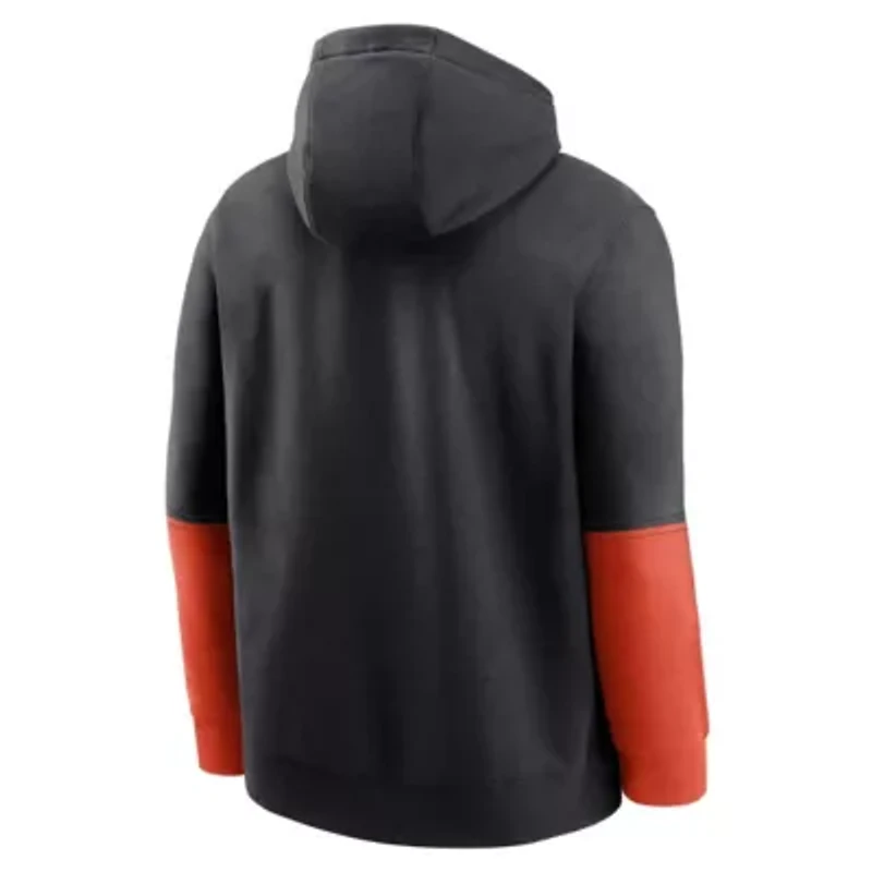 NCAA Nike Oregon State Beavers 2024 Sideline Club Fleece Pullover Hoodie