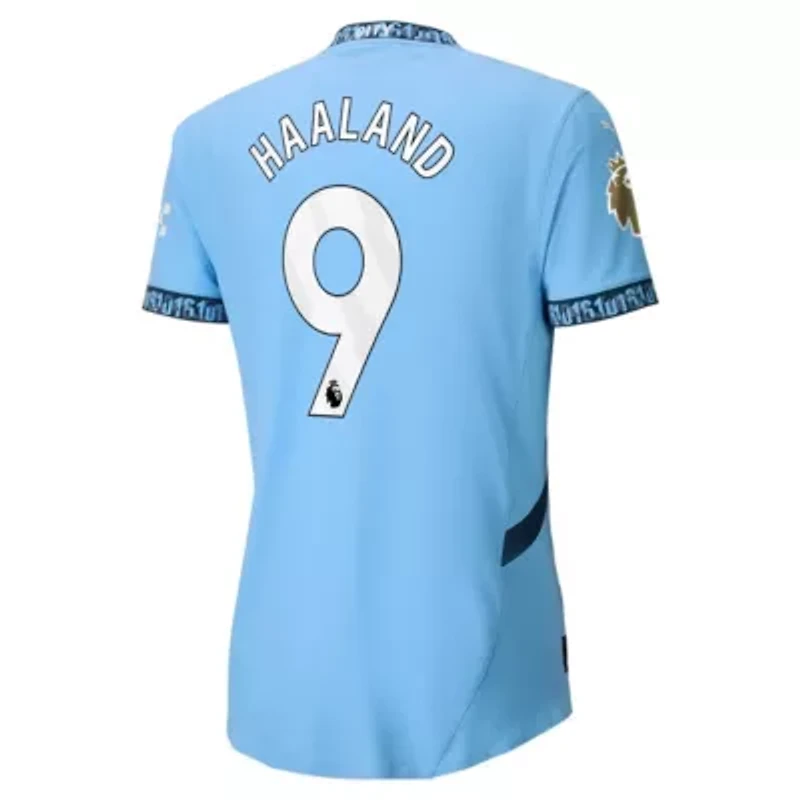 International Clubs Erling Haaland Light Manchester City 2024/25 Home Authentic Player Jersey