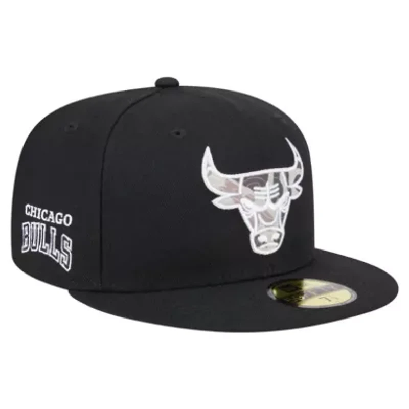 NBA Chicago Bulls Print UV 59FIFTY Fitted Hat