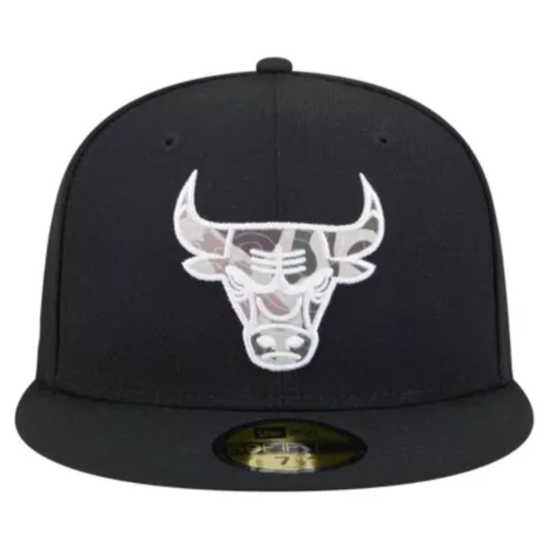 NBA Chicago Bulls Print UV 59FIFTY Fitted Hat