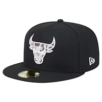 NBA Chicago Bulls Print UV 59FIFTY Fitted Hat