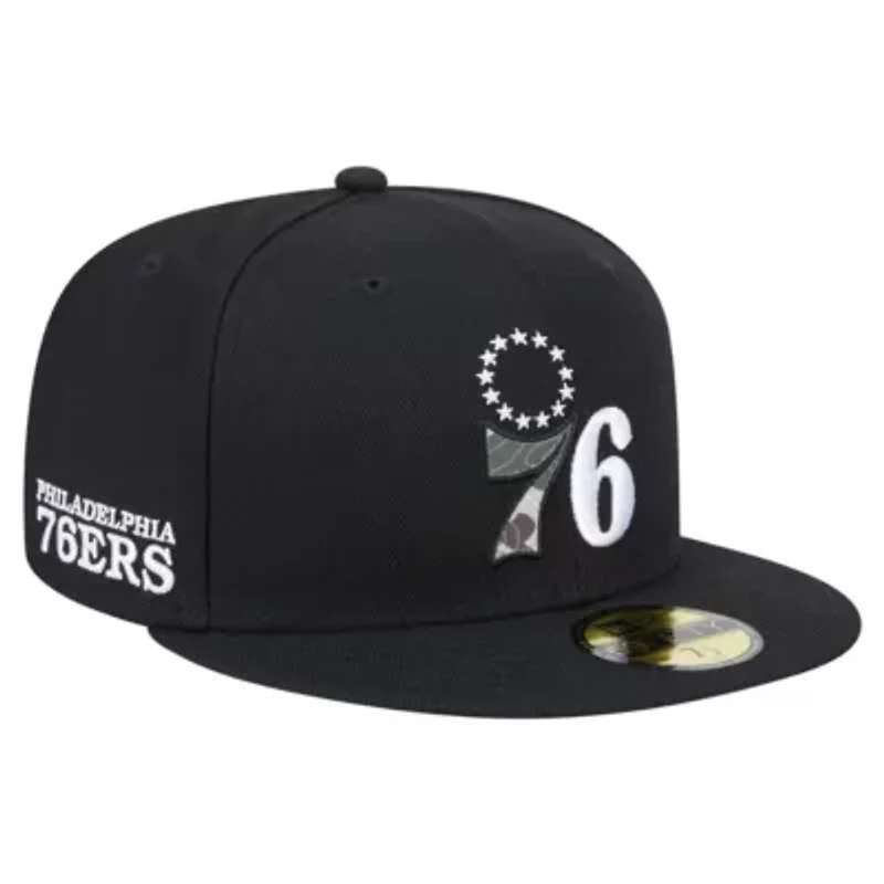 NBA Philadelphia 76ers Print UV 59FIFTY Fitted Hat