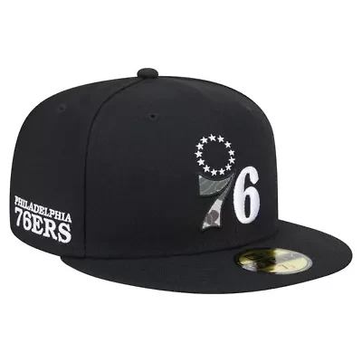 NBA Philadelphia 76ers Print UV 59FIFTY Fitted Hat