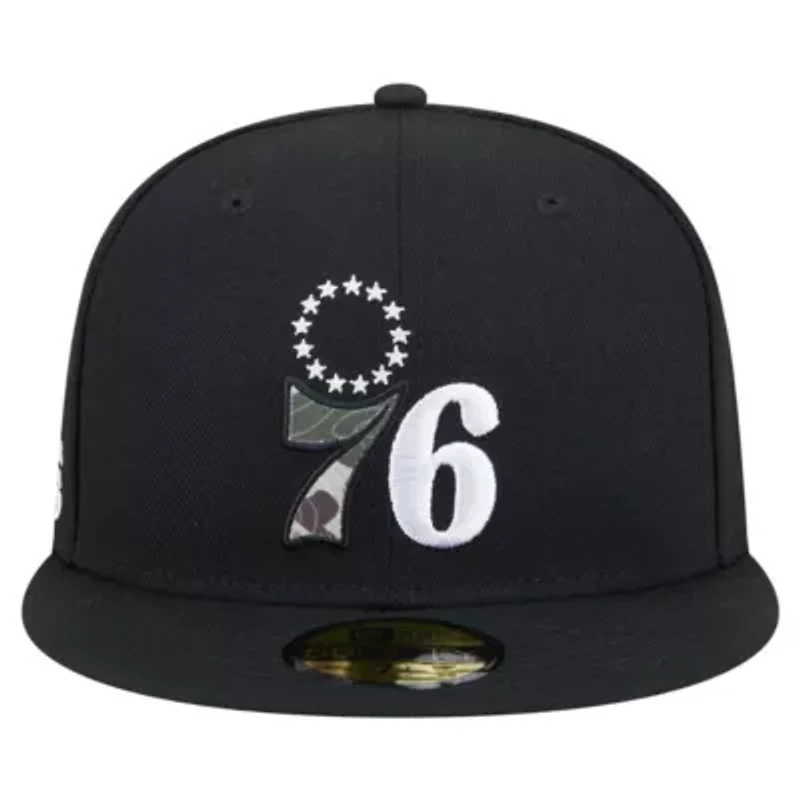 NBA Philadelphia 76ers Print UV 59FIFTY Fitted Hat