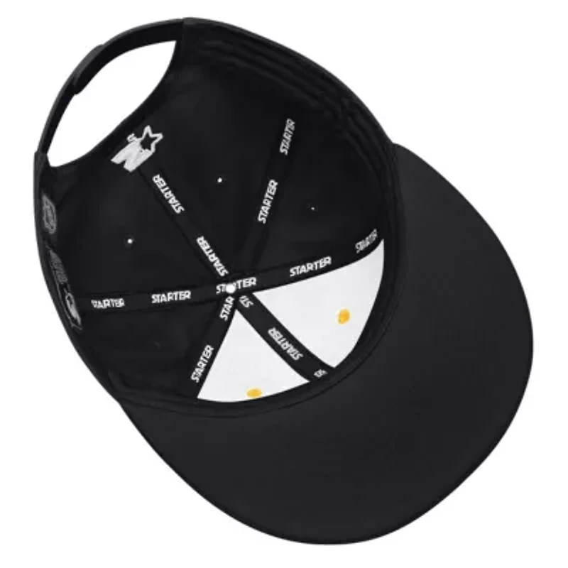 NHL Black/Gold Primary Logo Two-Tone Adjustable Hat