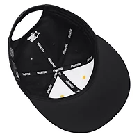 NHL Black/Gold Primary Logo Two-Tone Adjustable Hat