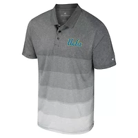 NCAA UCLA Bruins Striped Mesh Polo