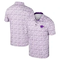 NCAA Kansas State Wildcats It's Time! Allover Print Polo