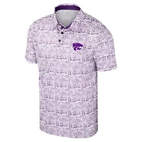 NCAA Kansas State Wildcats It's Time! Allover Print Polo