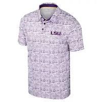 NCAA LSU Tigers It's Time! Allover Print Polo