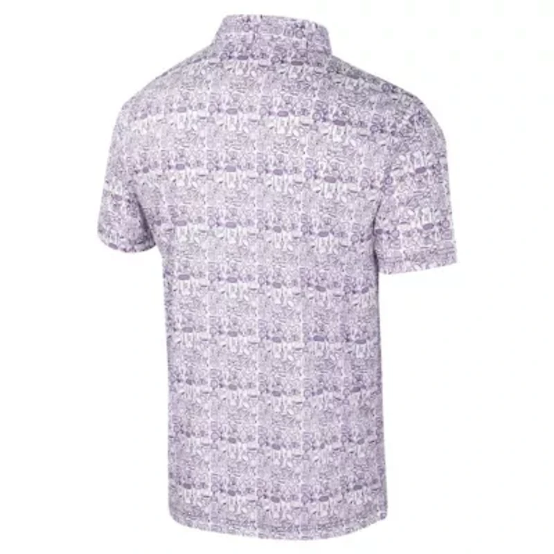 NCAA LSU Tigers It's Time! Allover Print Polo