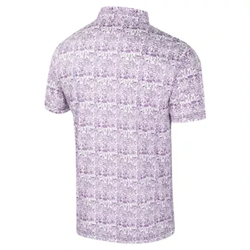 East Carolina Pirates NCAA ECU It's Time! Allover Print Polo