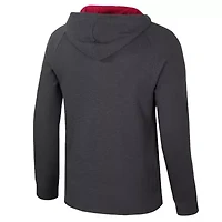 Alabama Crimson Tide NCAA Dujour Ralgan Long Sleeve Henley Hoodie T-Shirt
