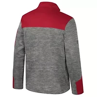 Alabama Crimson Tide NCAA Gray/Crimson Guard Full-Zip Jacket