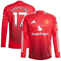 International Clubs Alejandro Garnacho Manchester United 2024/25 Home Authentic Long Sleeve Player Jersey