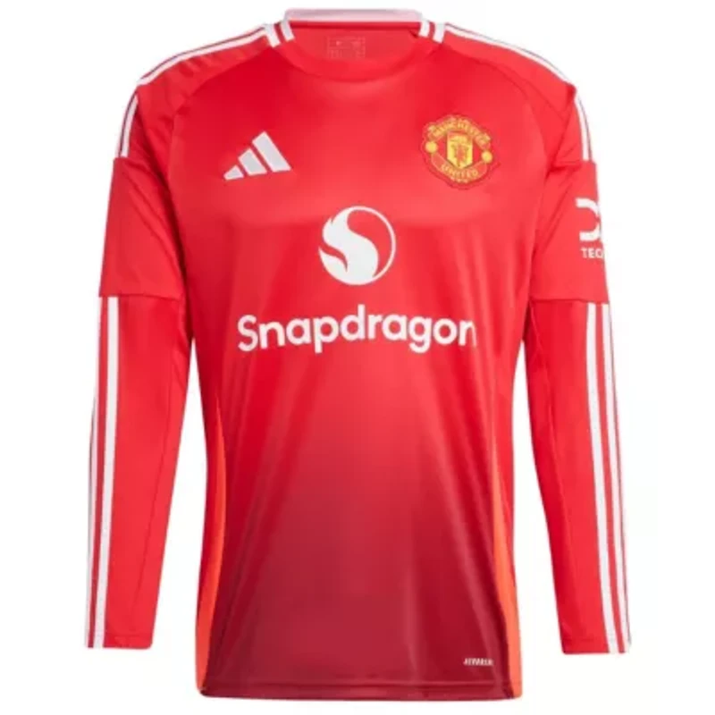 International Clubs Alejandro Garnacho Manchester United 2024/25 Home Long Sleeve Replica Player Jersey