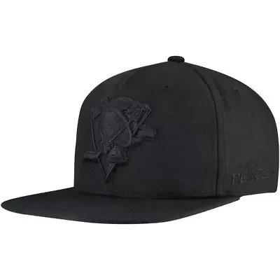 NHL Pittsburgh Penguins Soul Strike Pearl Tonal Snapback Hat