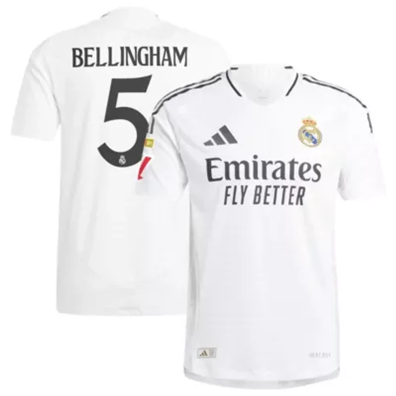 International Clubs Jude Bellingham Real Madrid 2024/25 Home Authentic Player Jersey