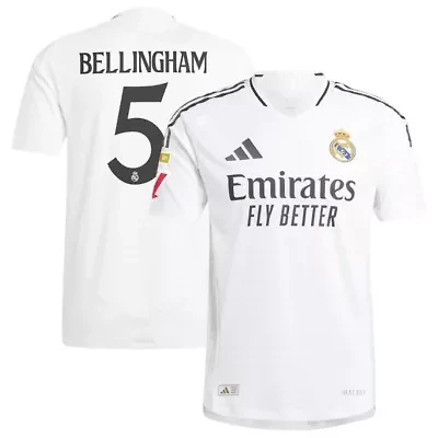 International Clubs Jude Bellingham Real Madrid 2024/25 Home Authentic Player Jersey