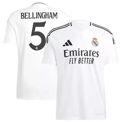 International Clubs Jude Bellingham Real Madrid 2024/25 Home Replica Player Jersey
