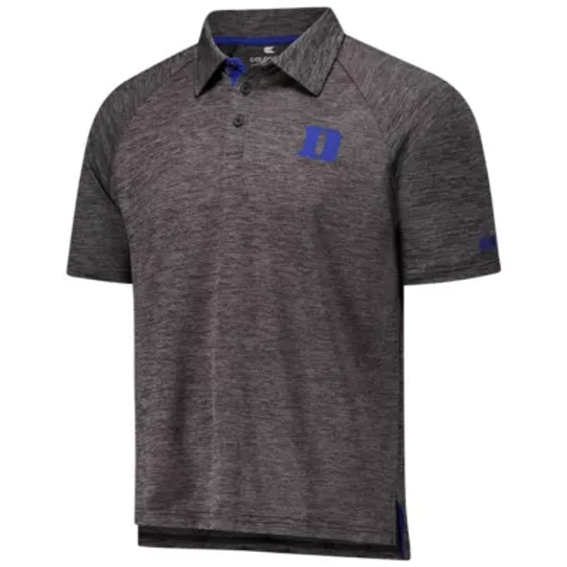 Duke Blue Devils NCAA Down Swing Raglan Team Polo