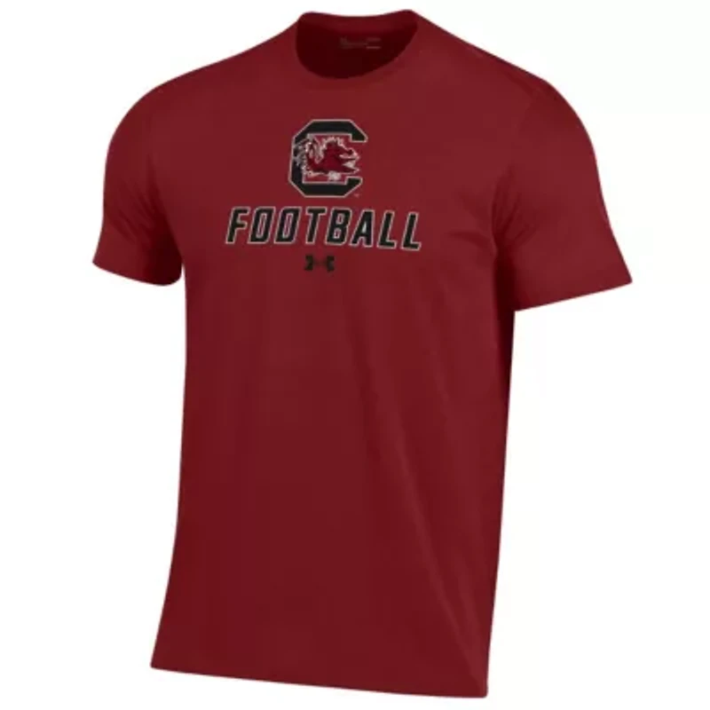NCAA Under Armour South Carolina Gamecocks Football Performance T-Shirt