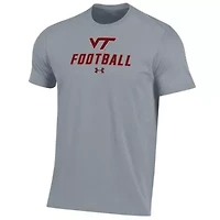 NCAA Under Armour Virginia Tech Hokies Football Performance T-Shirt
