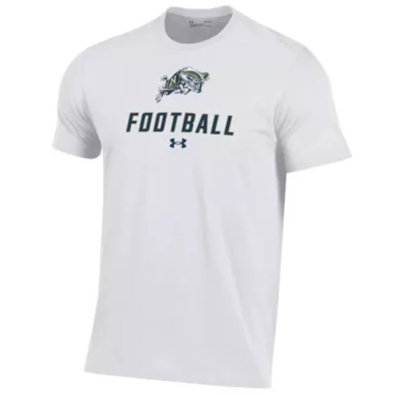 Navy Midshipmen NCAA Under Armour Football Performance T-Shirt