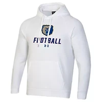 NCAA Under Armour Morgan State Bears Football Rival Fleece Pullover Hoodie