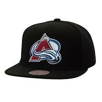 NHL Colorado Avalanche Core Top Spot Snapback Hat