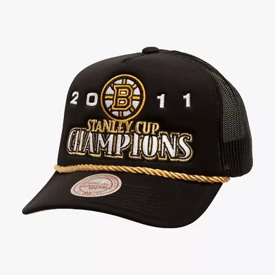 NHL SOUL Collection Golden Stanley Cup s Trucker Adjustable Hat