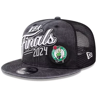 NBA Boston Celtics 2024 Eastern Conference s Locker Room 9FIFTY Snapback Hat