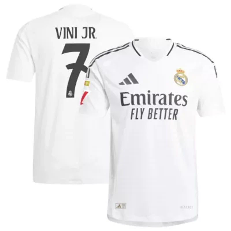 International Clubs Vini Jr. Real Madrid 2024/25 Home Authentic Player Jersey
