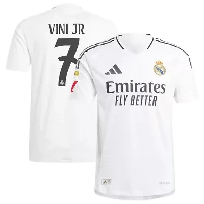 International Clubs Vini Jr. Real Madrid 2024/25 Home Authentic Player Jersey
